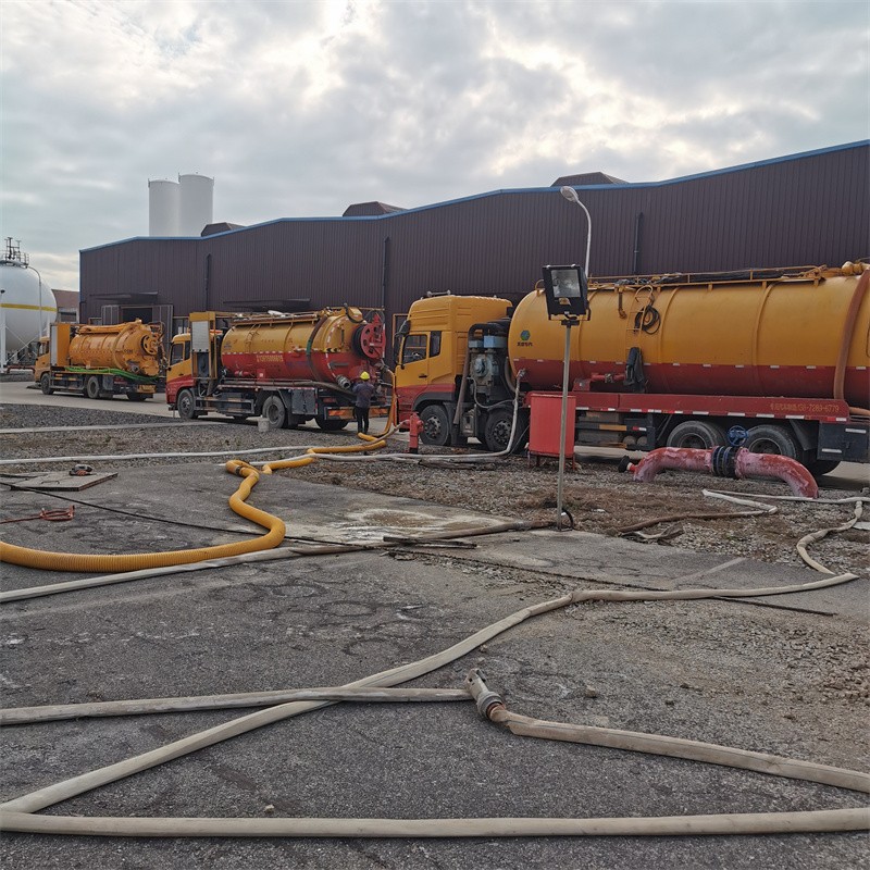 义马污水池清理